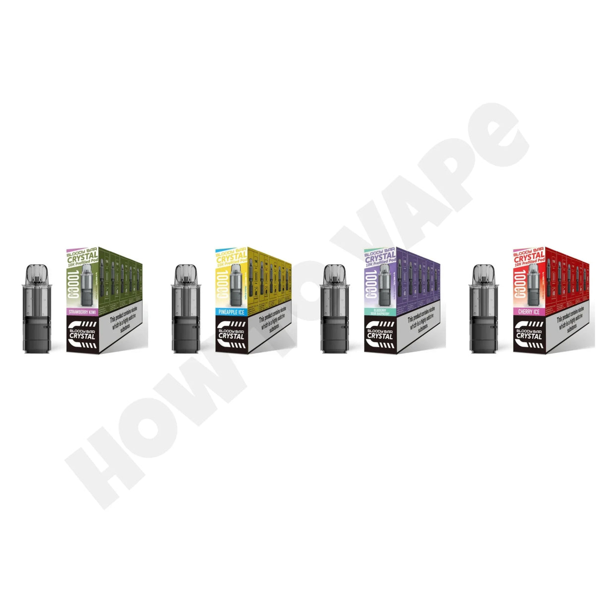 Bloody Bar Crystal 10K Prefilled Pods