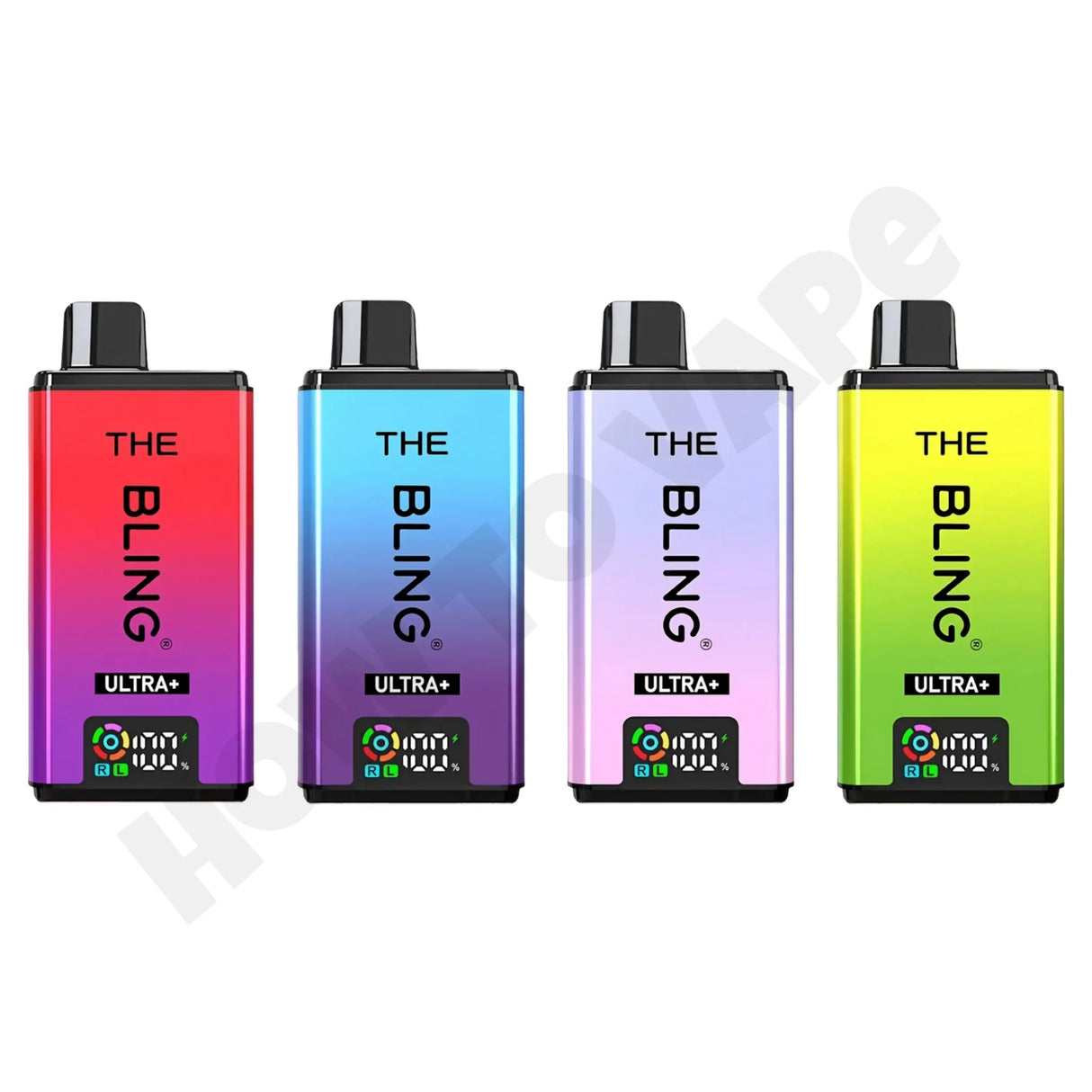 Box of 10 The Crystal Bling Ultra Plus 30K Puff Prefilled Pod Kit