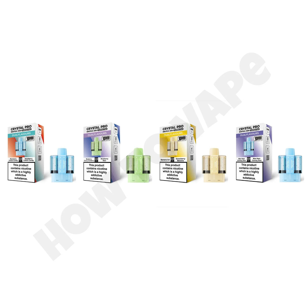 Crystal Pro Switch 30K Replacement Pods