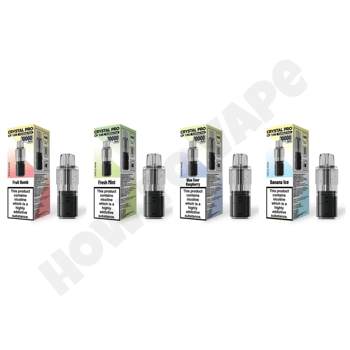 Crystal Pro CP 10K Prefilled Pods