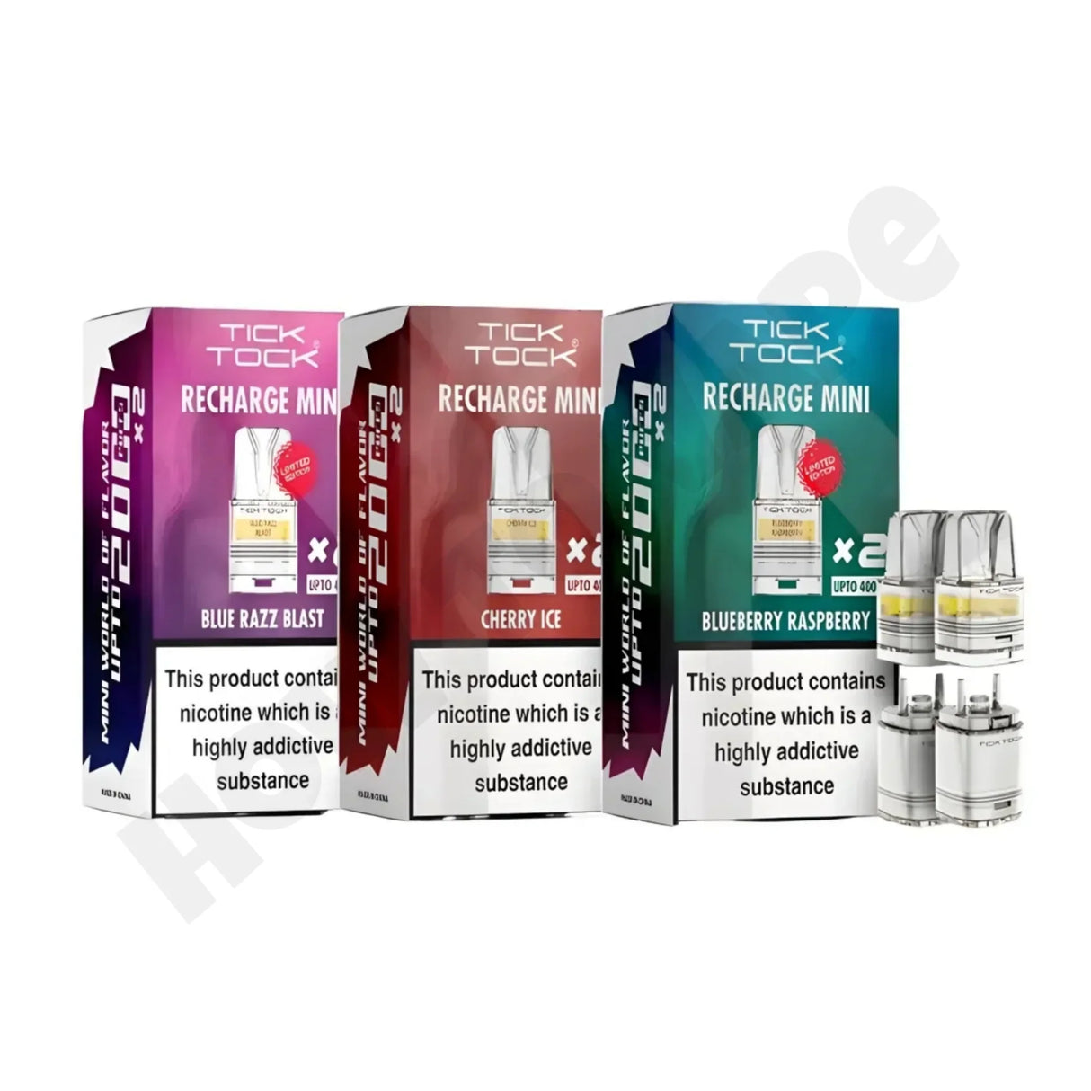 Tick Tock Mini 2000 Prefilled Refill Pods