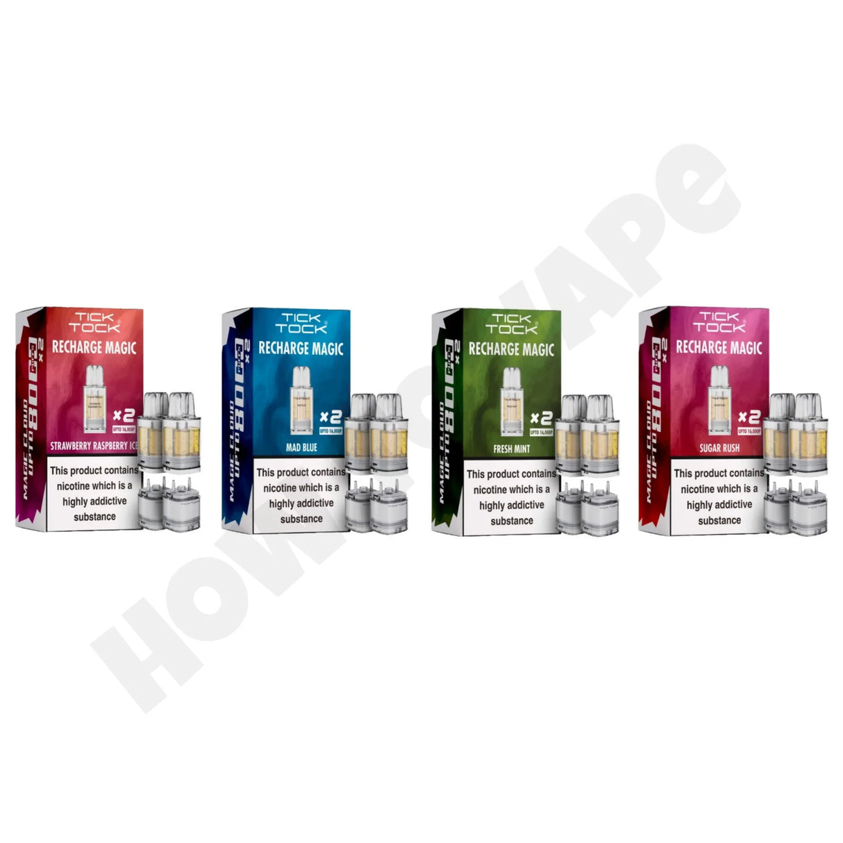 Tick Tock Magic 8000 Puffs Pods