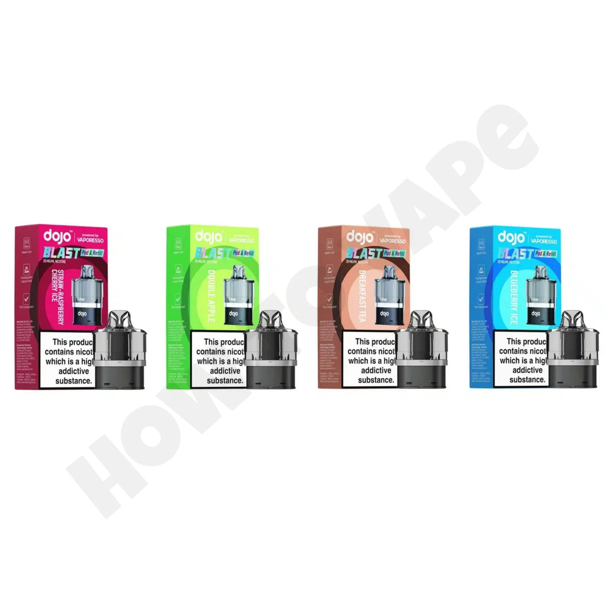 Vaporesso Dojo Blast 6000 Prefilled Pods