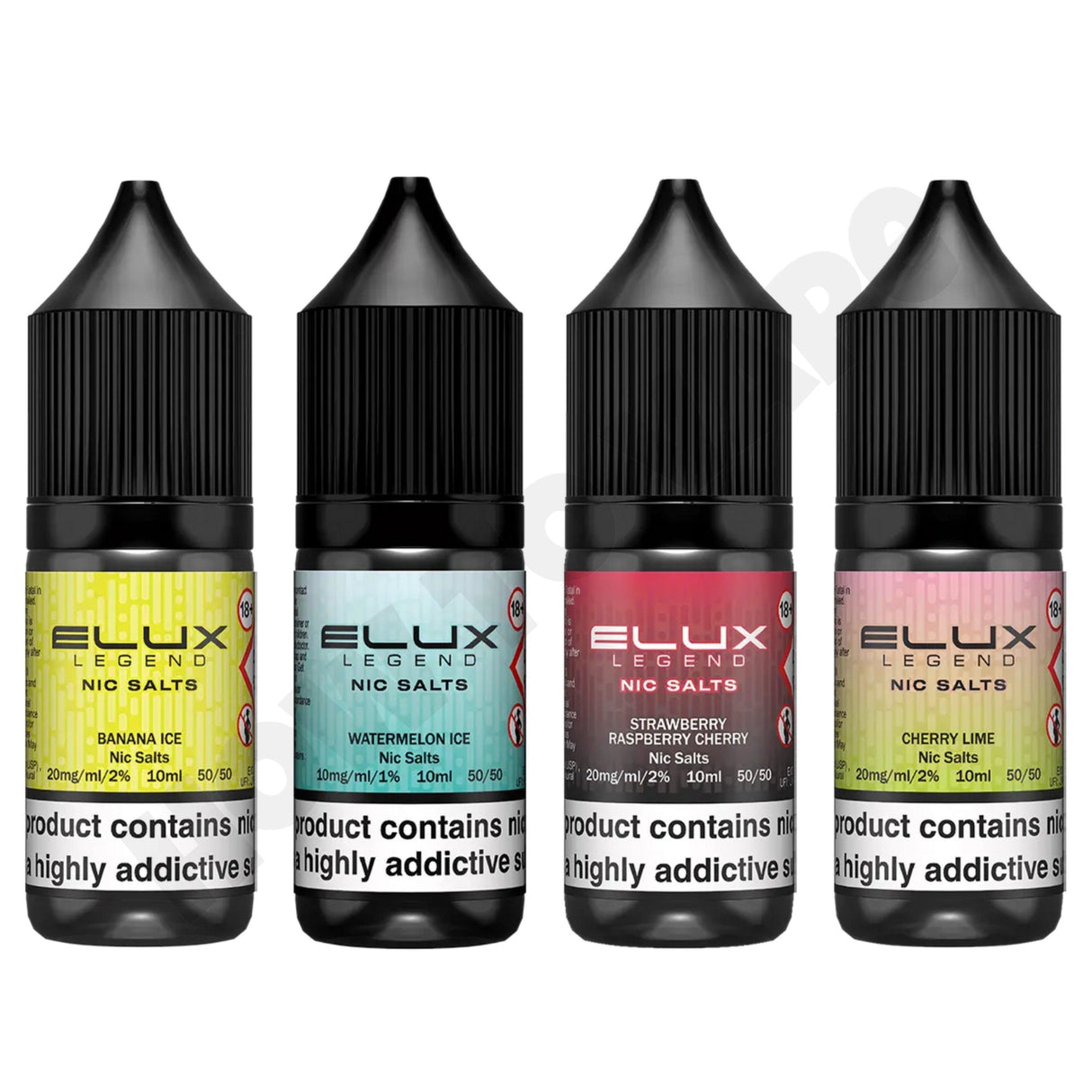 Box Of 10 Elux Legend 10ml Nic Salt E-Liquids - How To Vape