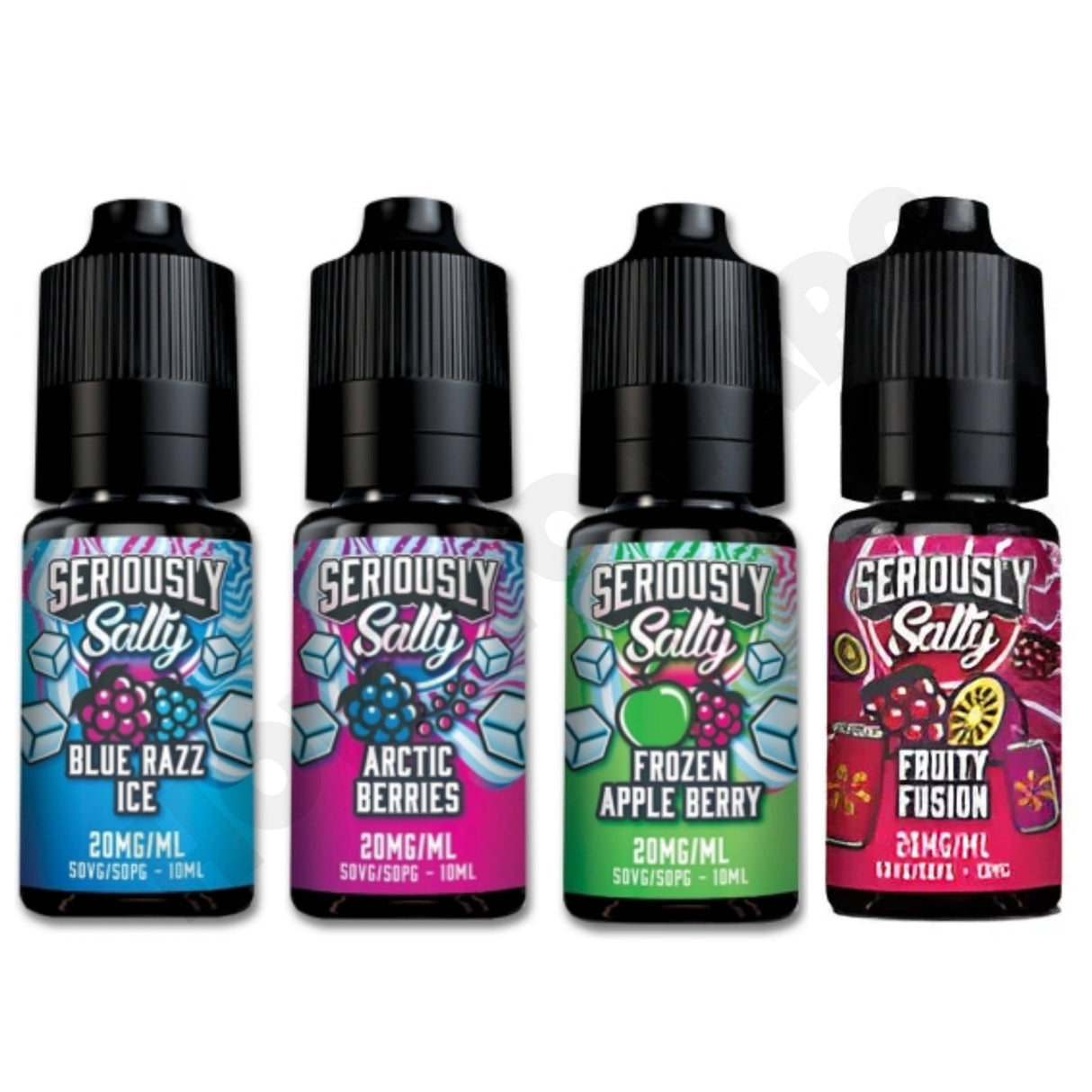 Box Of 10 Seriously Salty 10ml Nic Salts