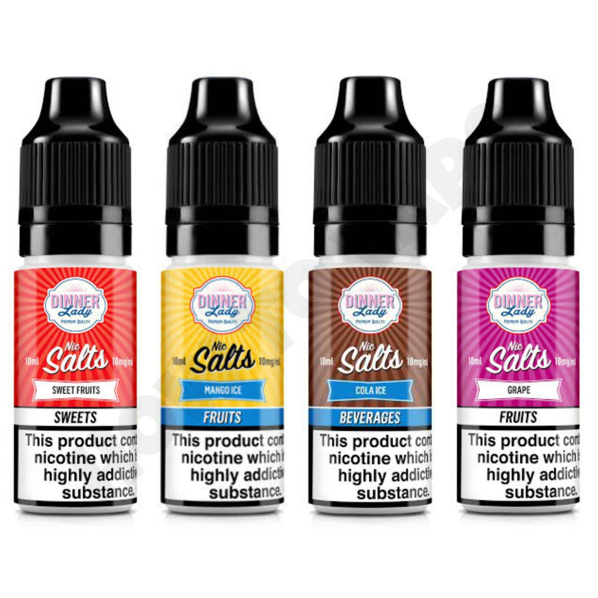 Dinner Lady Nic Salts 10 ML