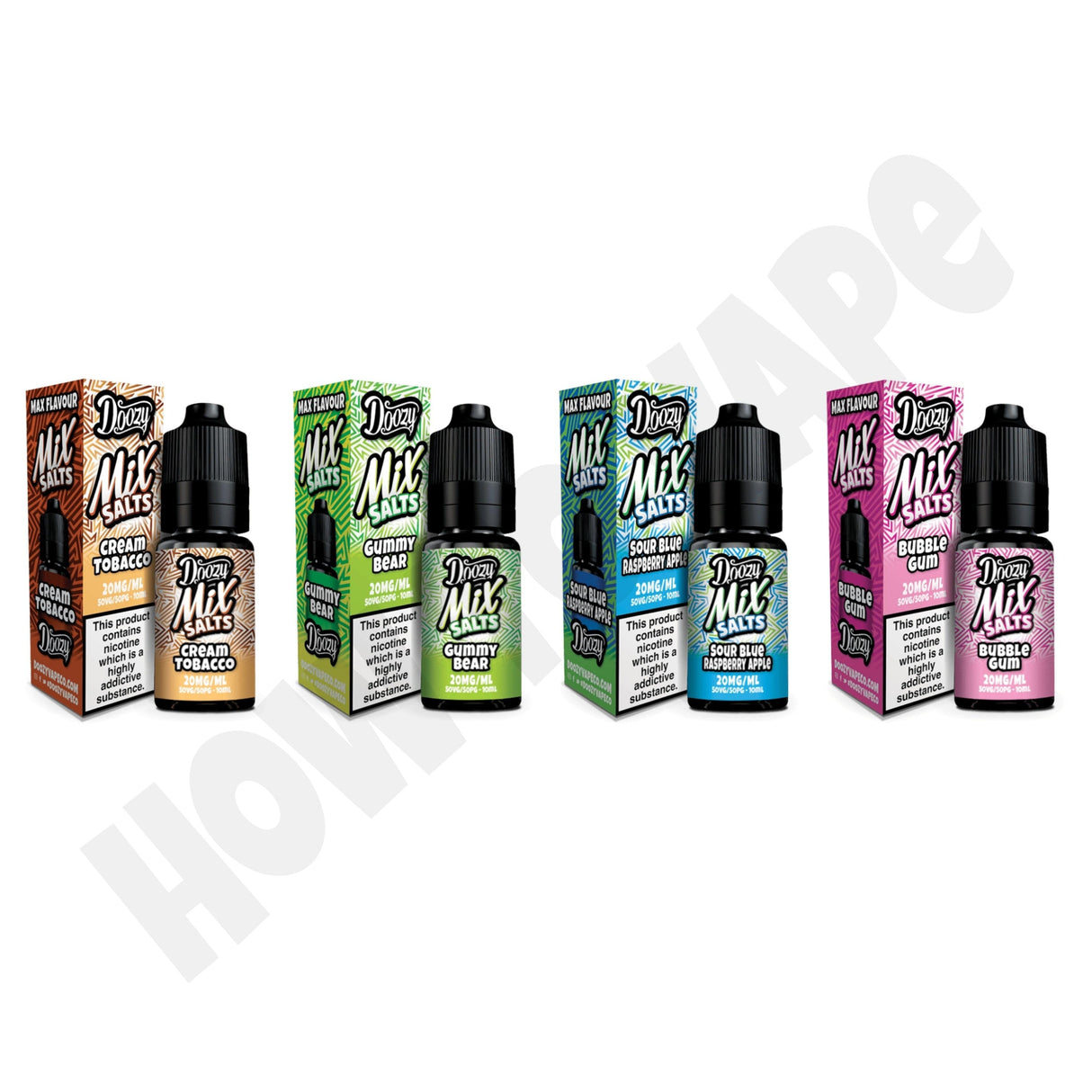 Doozy 10ml Mix Salts UK - How To Vape