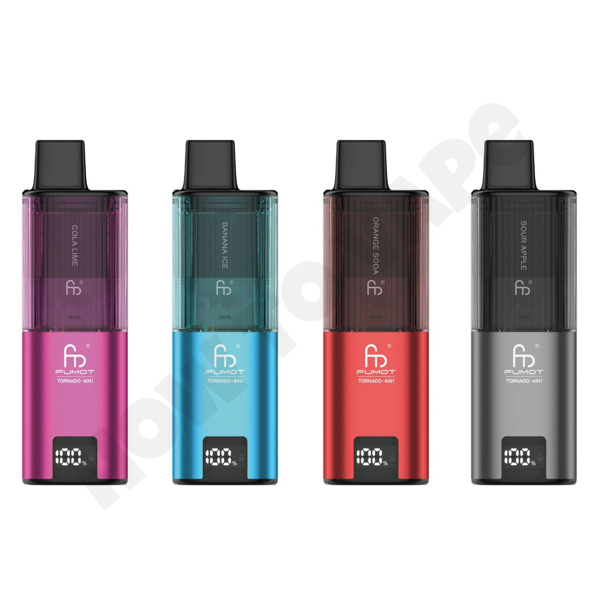 Fumot Tornado 4 In 1 4000 Puffs Disposable Pod Kit - How To Vape