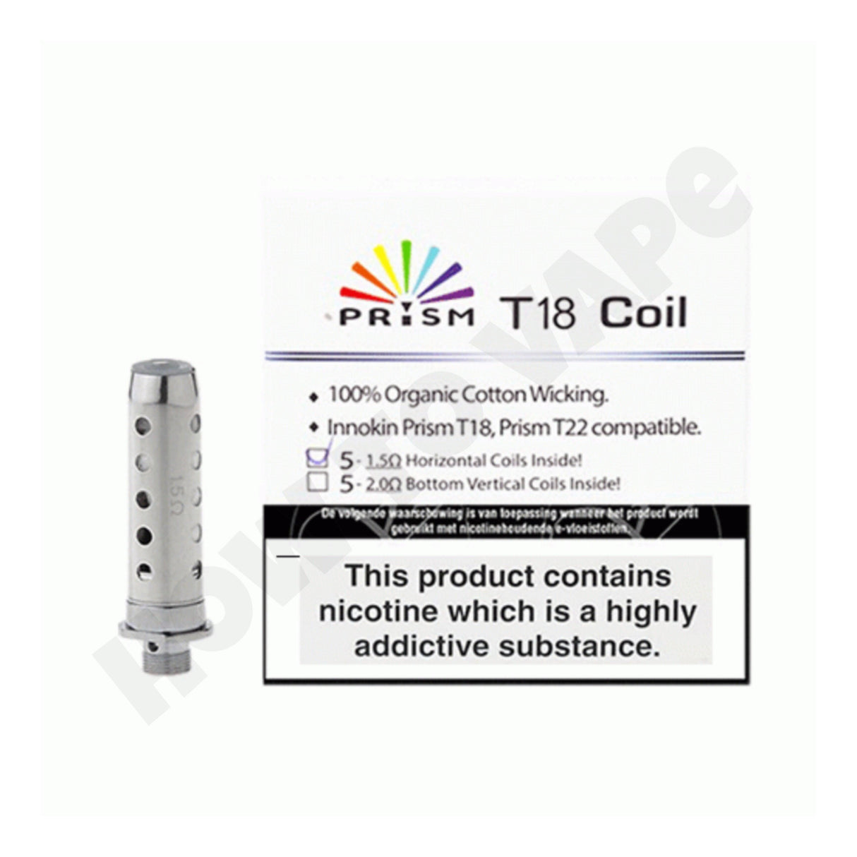 Innokin T18 Replacement Coils | Pack Of 5