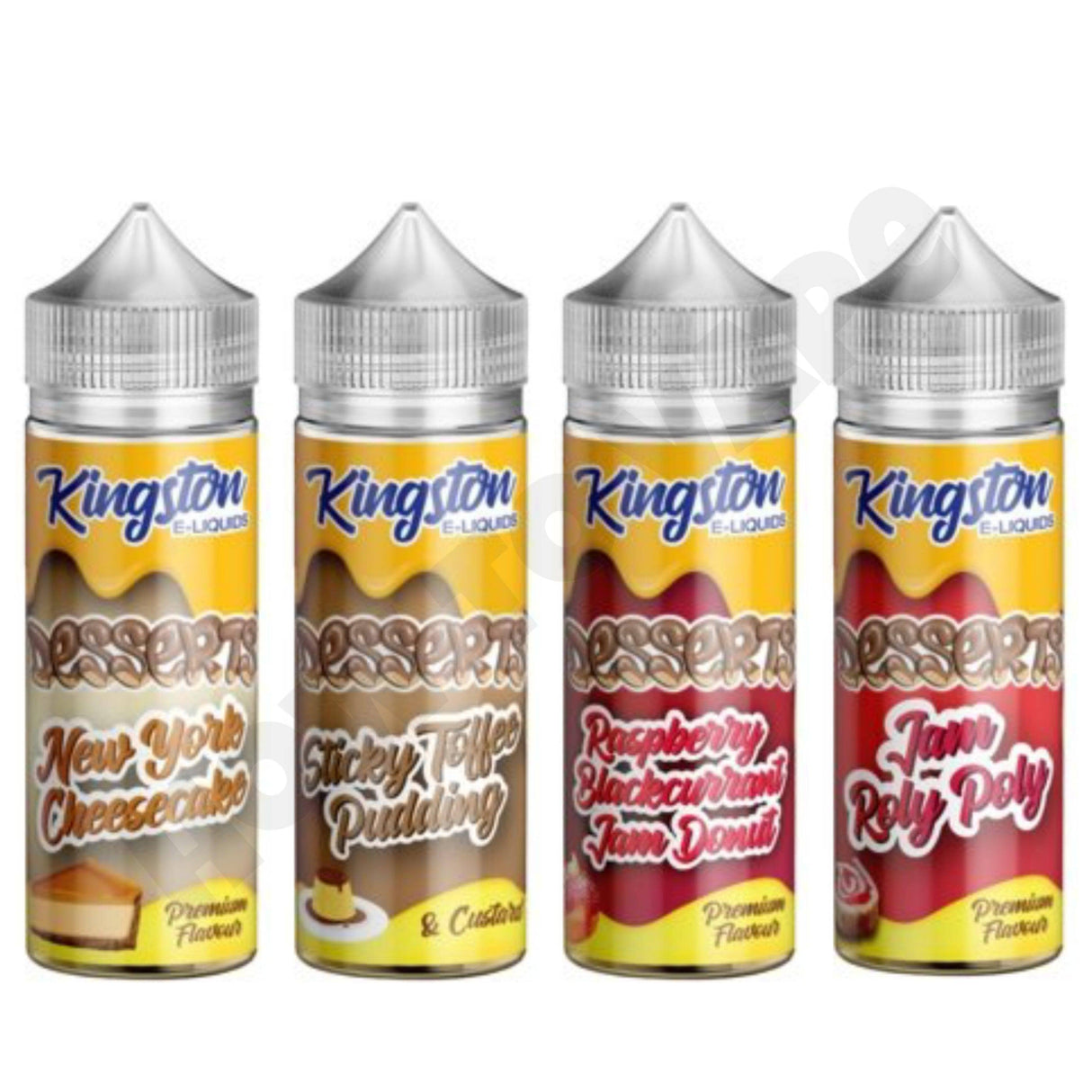 Kingston Desserts Range 100ML E-Liquid - How To Vape