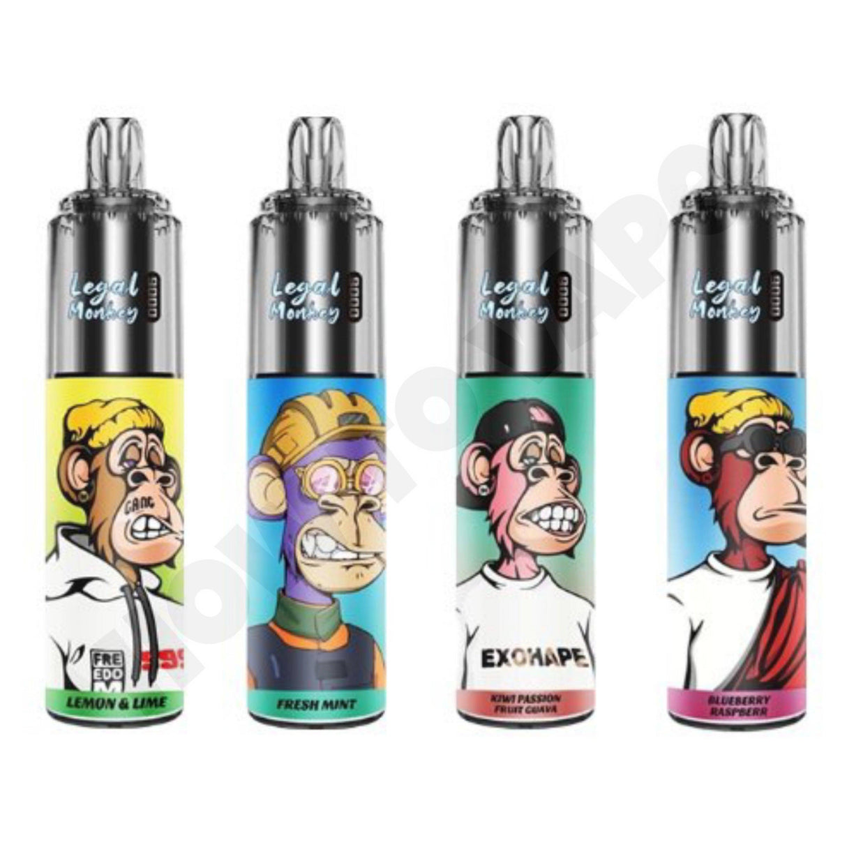 Legal Monkey 9000 Puffs Disposable Vape Kit - How To Vape