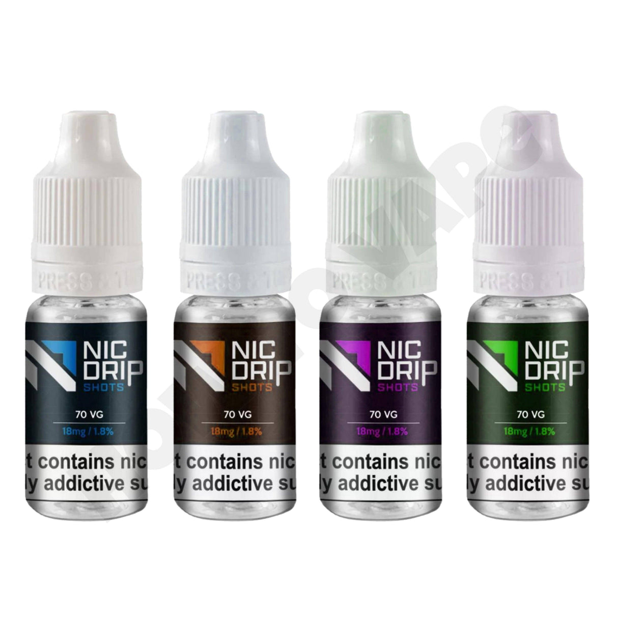 Nic Drips 10ML Shots | 18mg NIC SALT