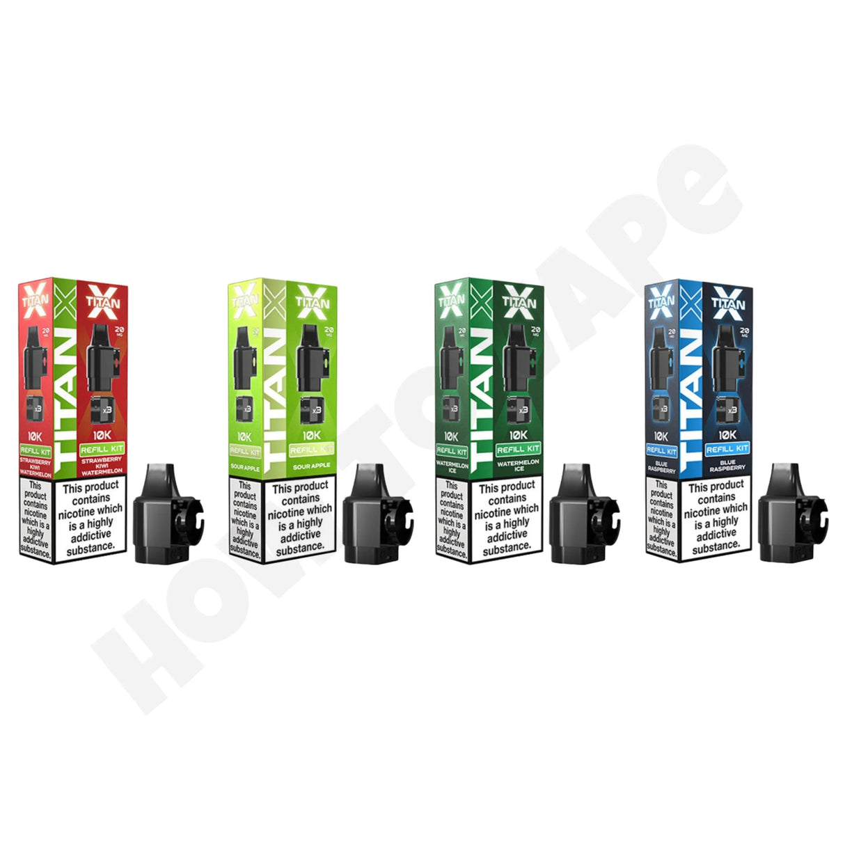 Titan X Prefilled Replacement Pods