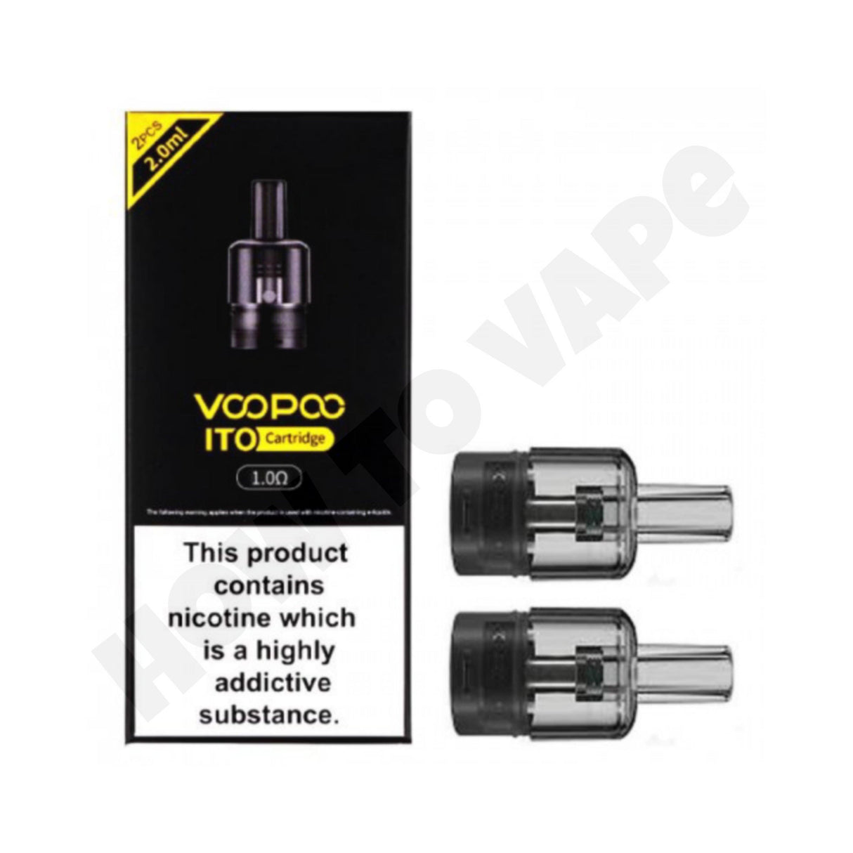 VooPoo ITO Replacement Pods | Pack Of 2 - How To Vape
