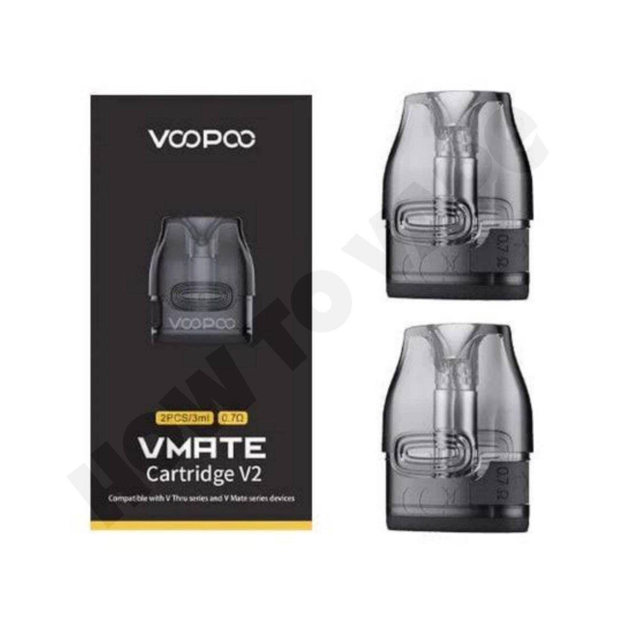 VooPoo Vmate V2 Replacement Pods | Pack Of 2 - How To Vape