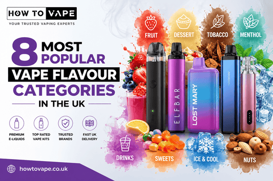 8 Most Popular Vape Flavour Categories In The Uk