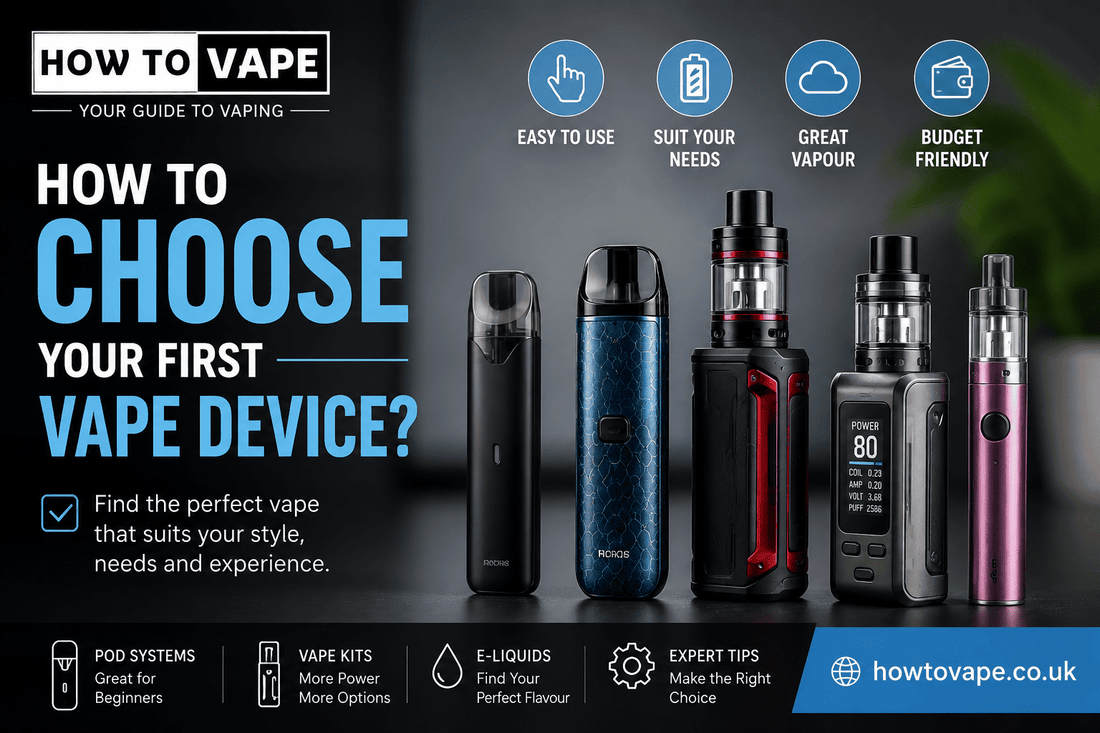 How To Choose Your First Vape Device? 