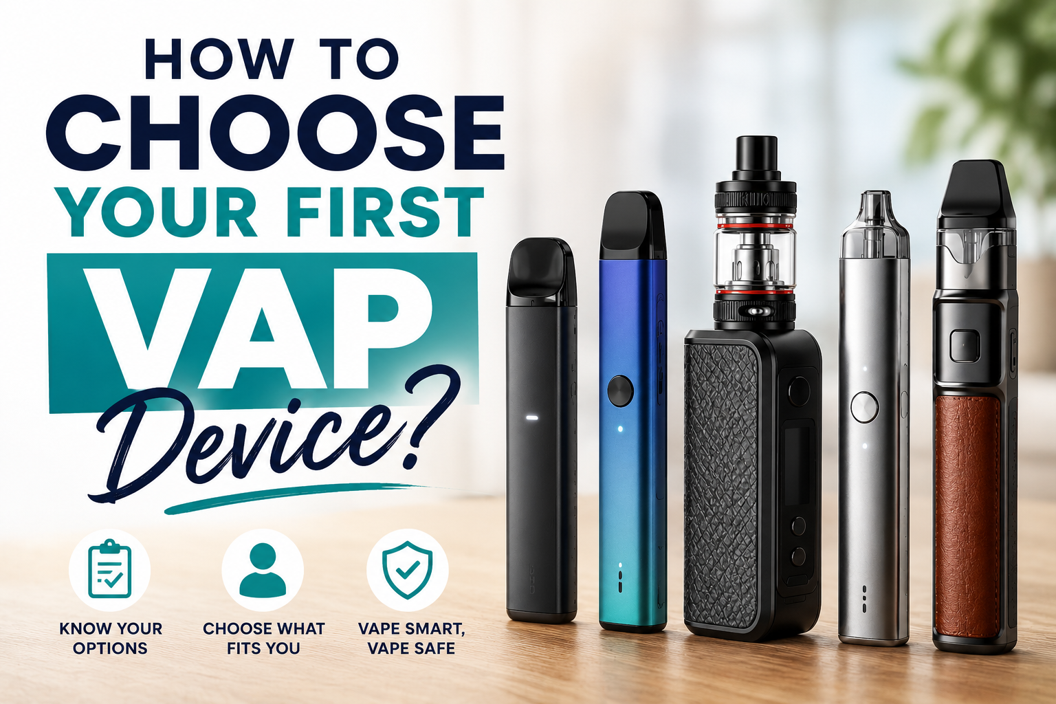 How To Choose Your First Vap Device