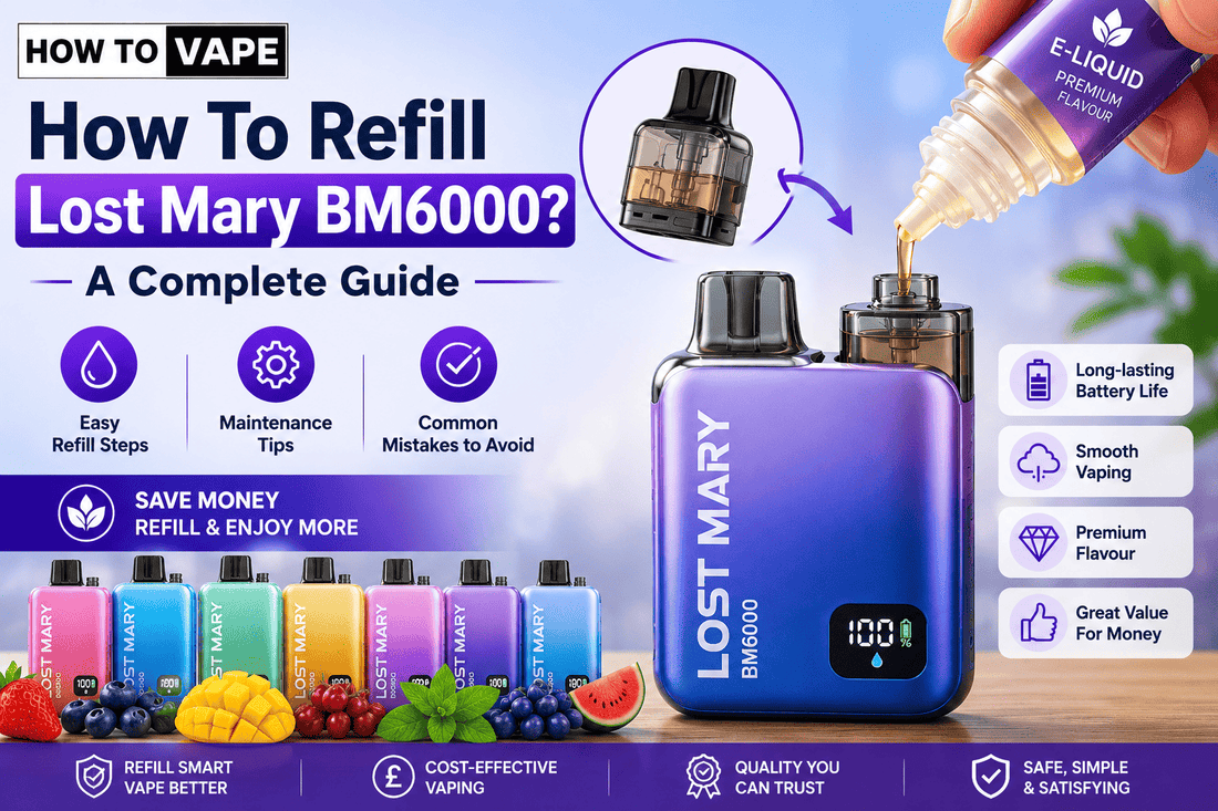 How To Refill Lost Mary Bm6000 A Complete Guide