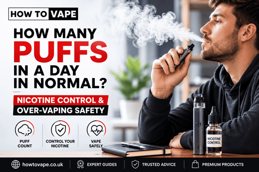 How Many Puffs In A Day In Normal? Nicotine Control & Over-Vaping Safety