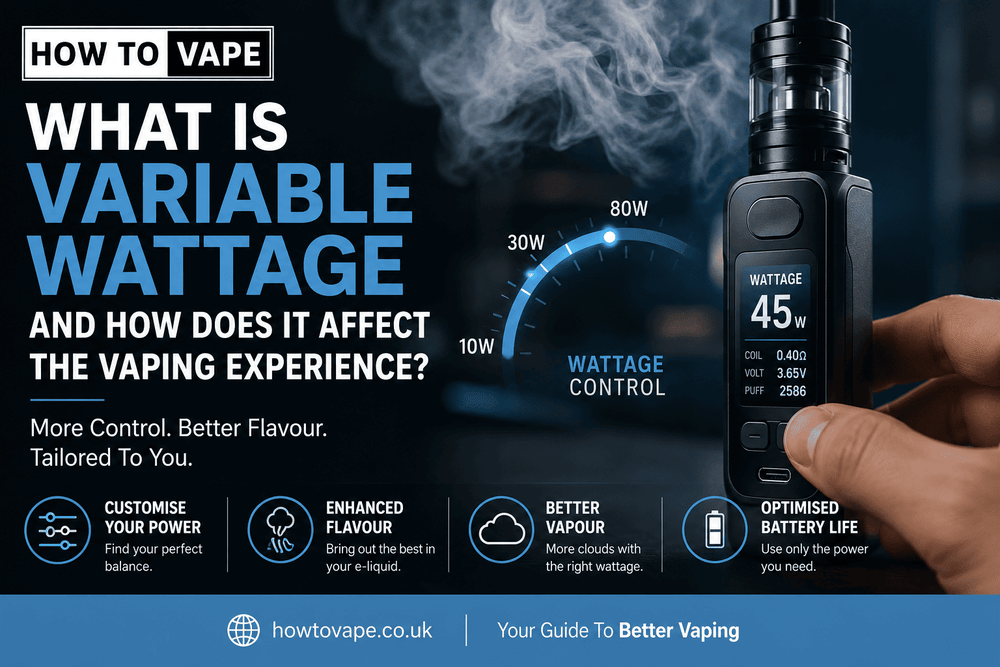What Is Variable Wattage And How Does It Affect The Vaping Experience? 