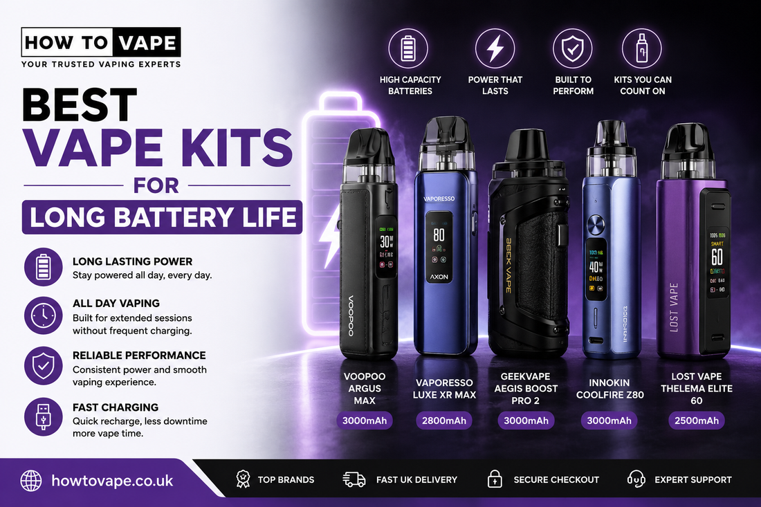 Best Vape Kits For Long Battery Life