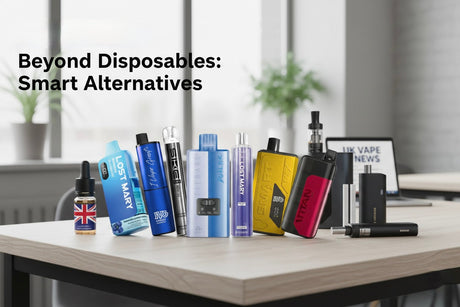 Disposable vape alternatives UK guide to reusable vape options after ban