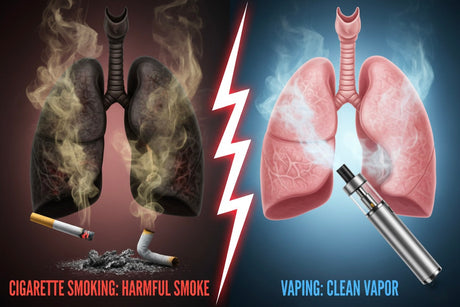 how many puffs in a cigarette vs vape comparison