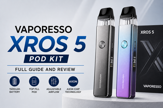 Vaporesso Xros 5 Pod Kit Full Guide And Review