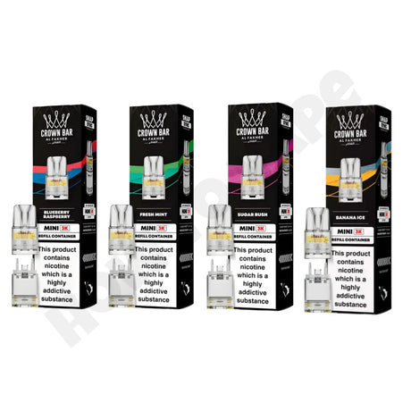 Al Fakher Crown Bar Mini 3K Refill Pods