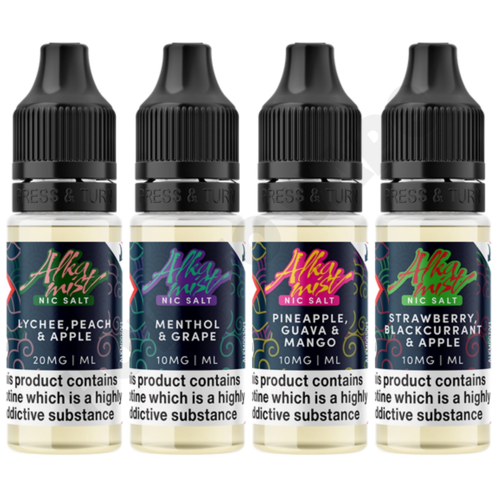 Alka Mist 10ml Nic Salts