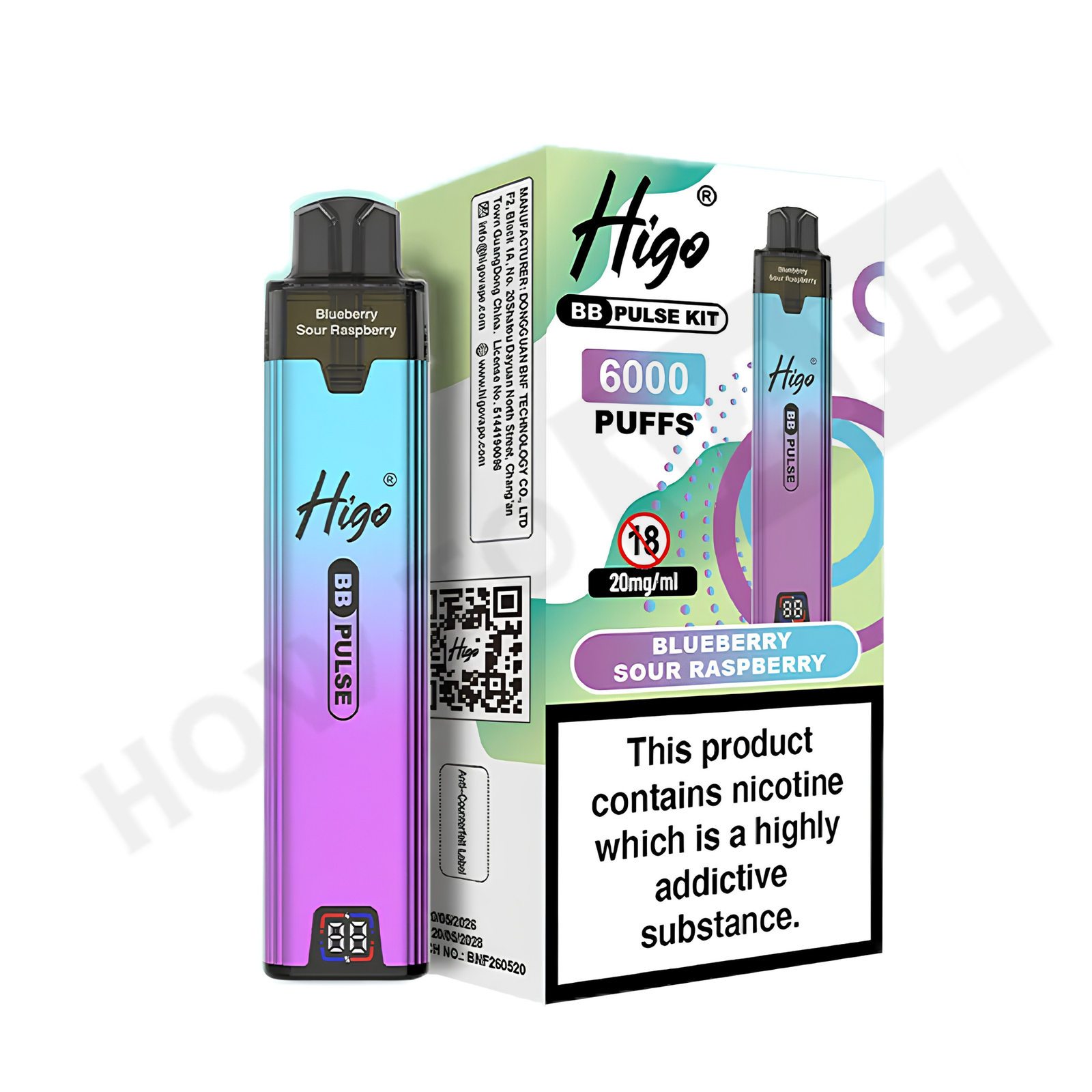 Higo BB Pulse 6000 Prefilled Pod Kit