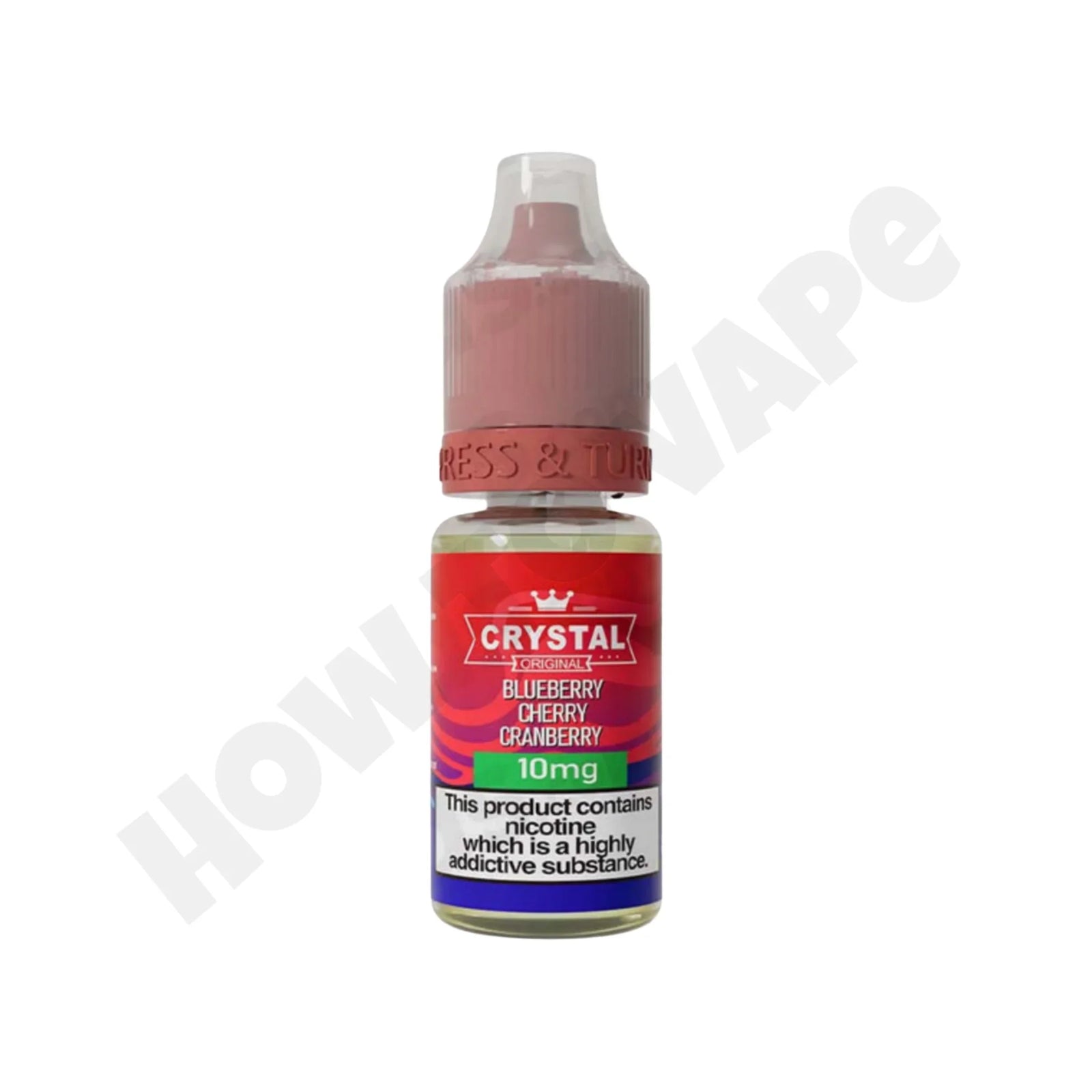 Blueberry Cherry Cranberry SKE Crystal Nic Salts E Liquid
