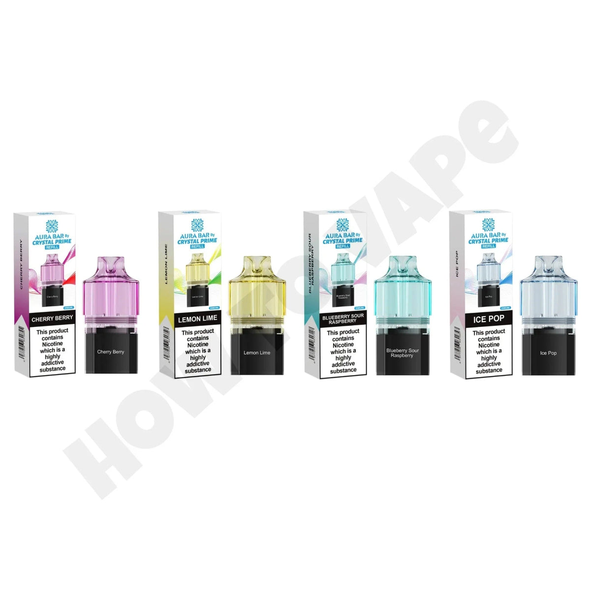 Box Of 10 crystal prime 10k pods