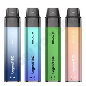 Box Of 5 Elux Legend 1500 Puffs Vape Kit