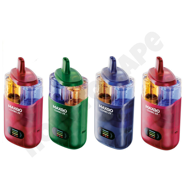 Box Of 5 RELX Maxgo Combo 33000 Puffs Dual Flavour Disposable Pod Kit
