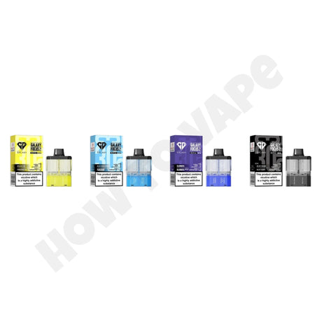 Box Of 5 crystal galaxy focus 2 30k pods