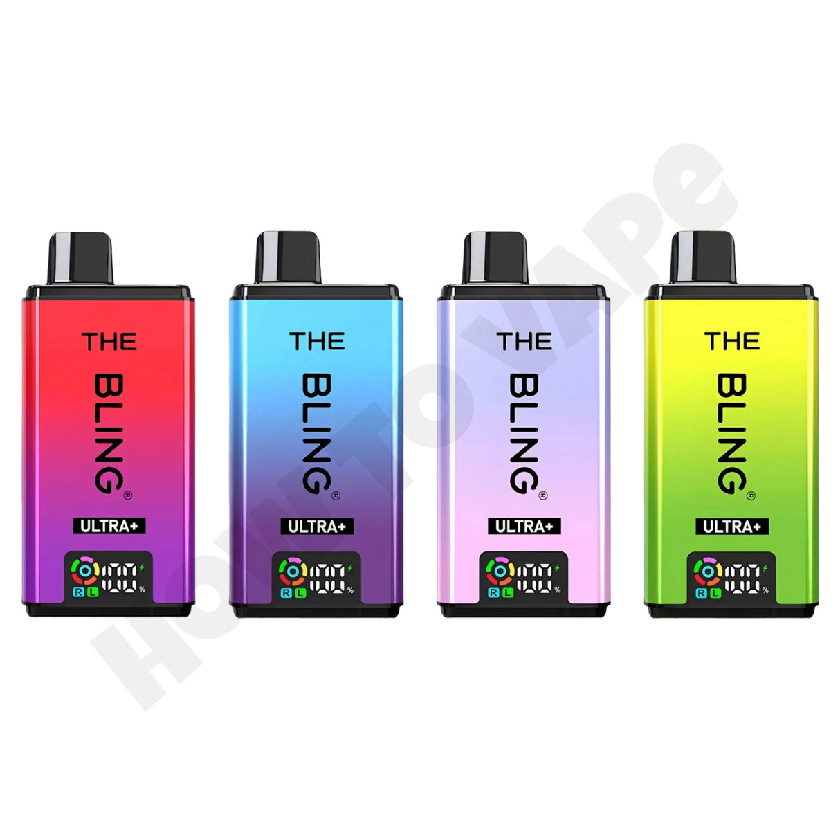 Box of 10 The Crystal Bling Ultra Plus 30K Puff Prefilled Pod Kit
