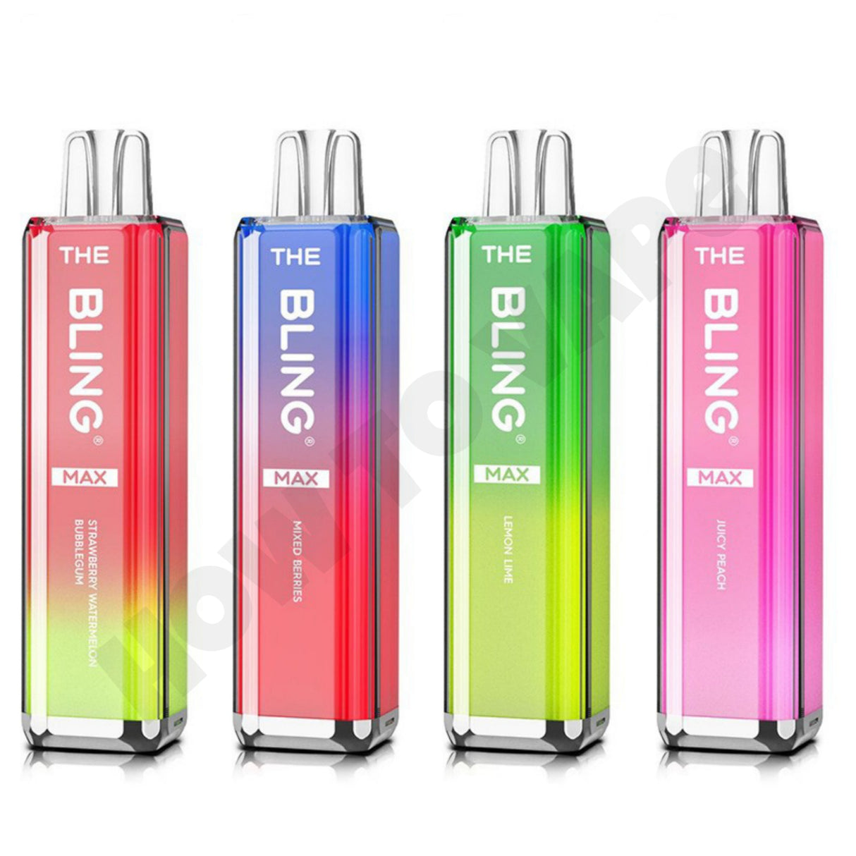 Box of 5 The Crystal Bling 8000 Max Puffs Disposable Pod Vape Kits
