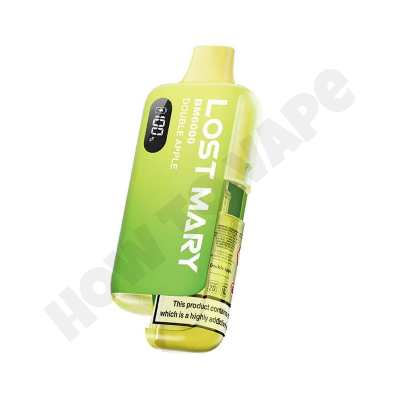 Double Apple Lost Mary BM6000 Prefilled Pod Vape Kit

