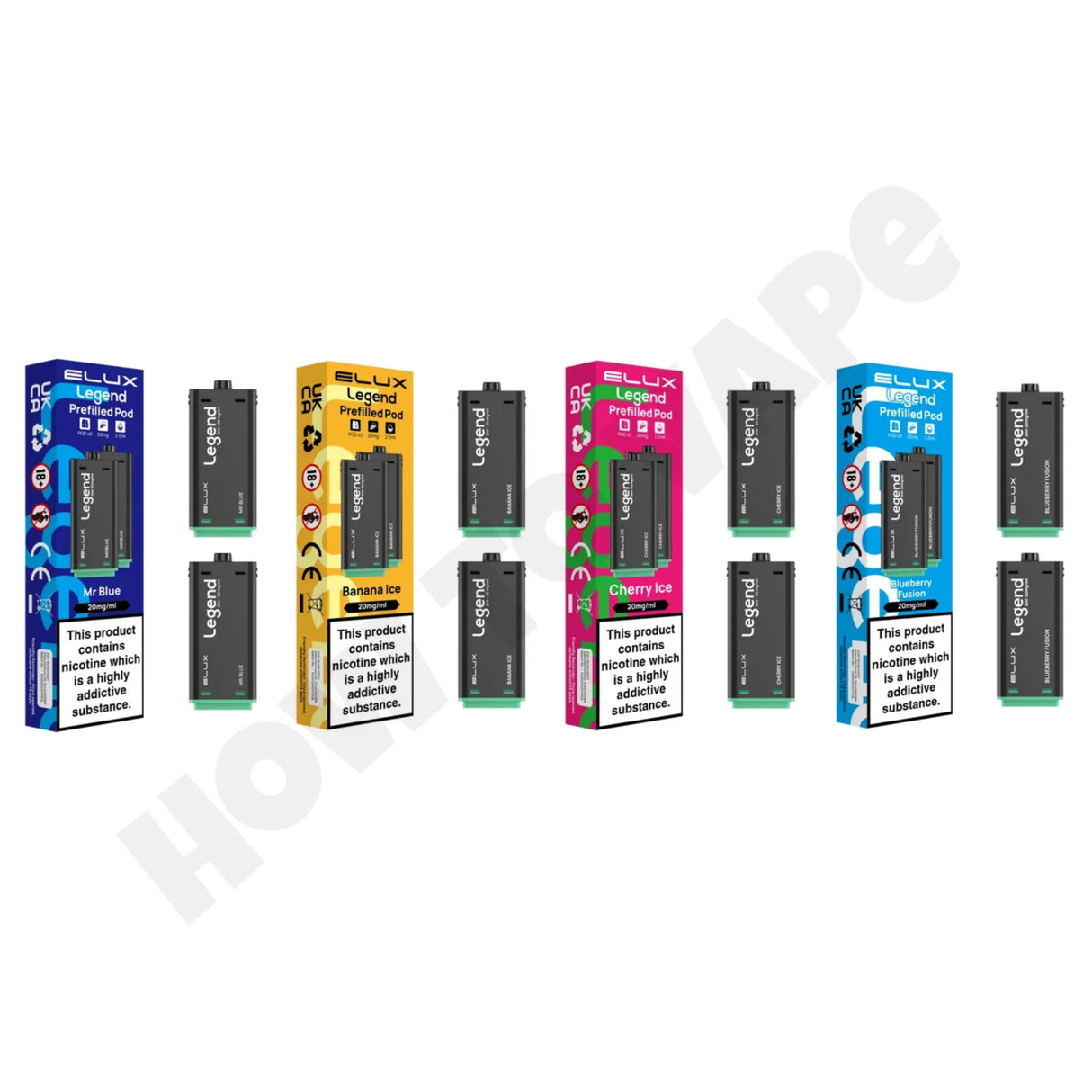 Elux Legend 1500 Prefilled Pods

