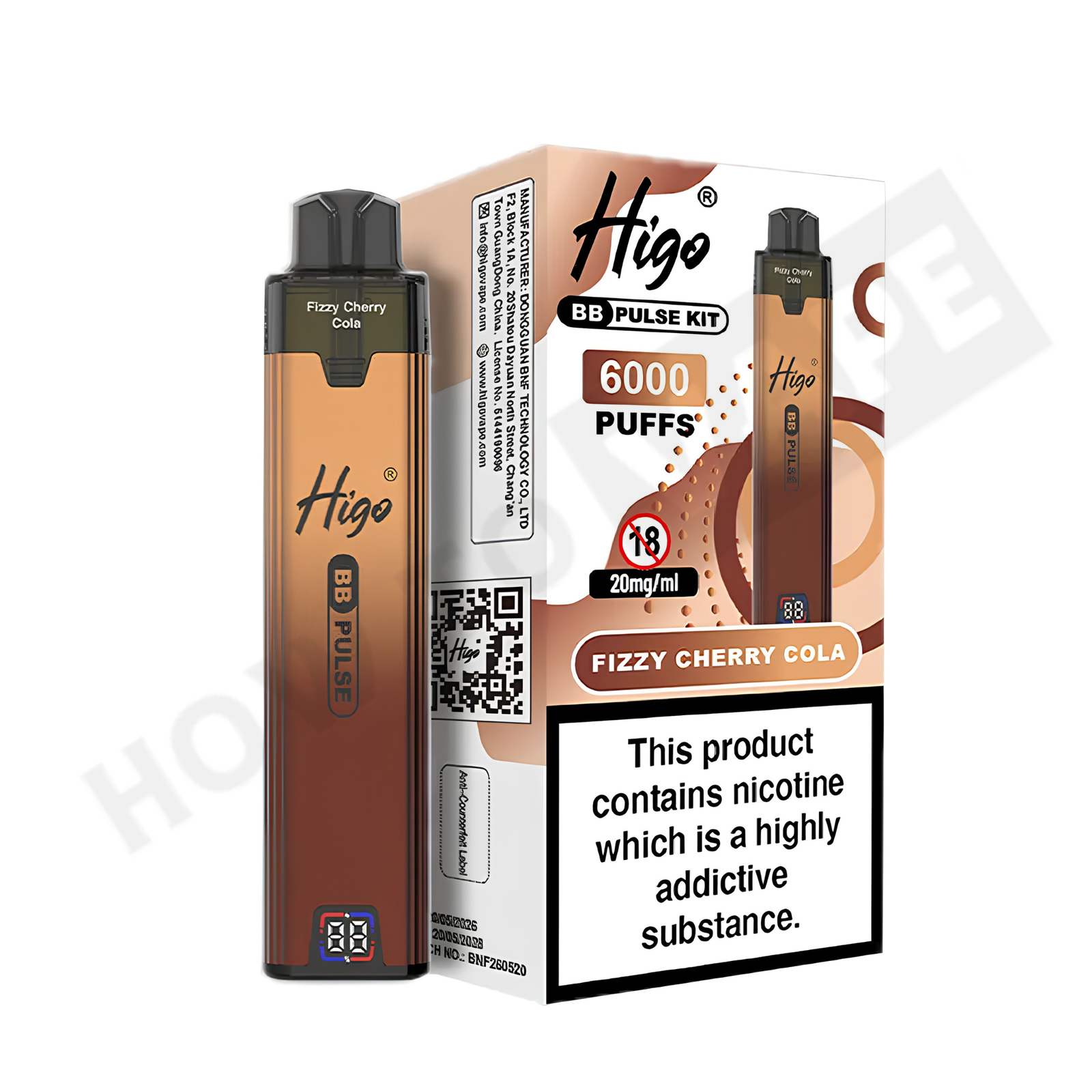 Higo BB Pulse 6000 Prefilled Pod Kit