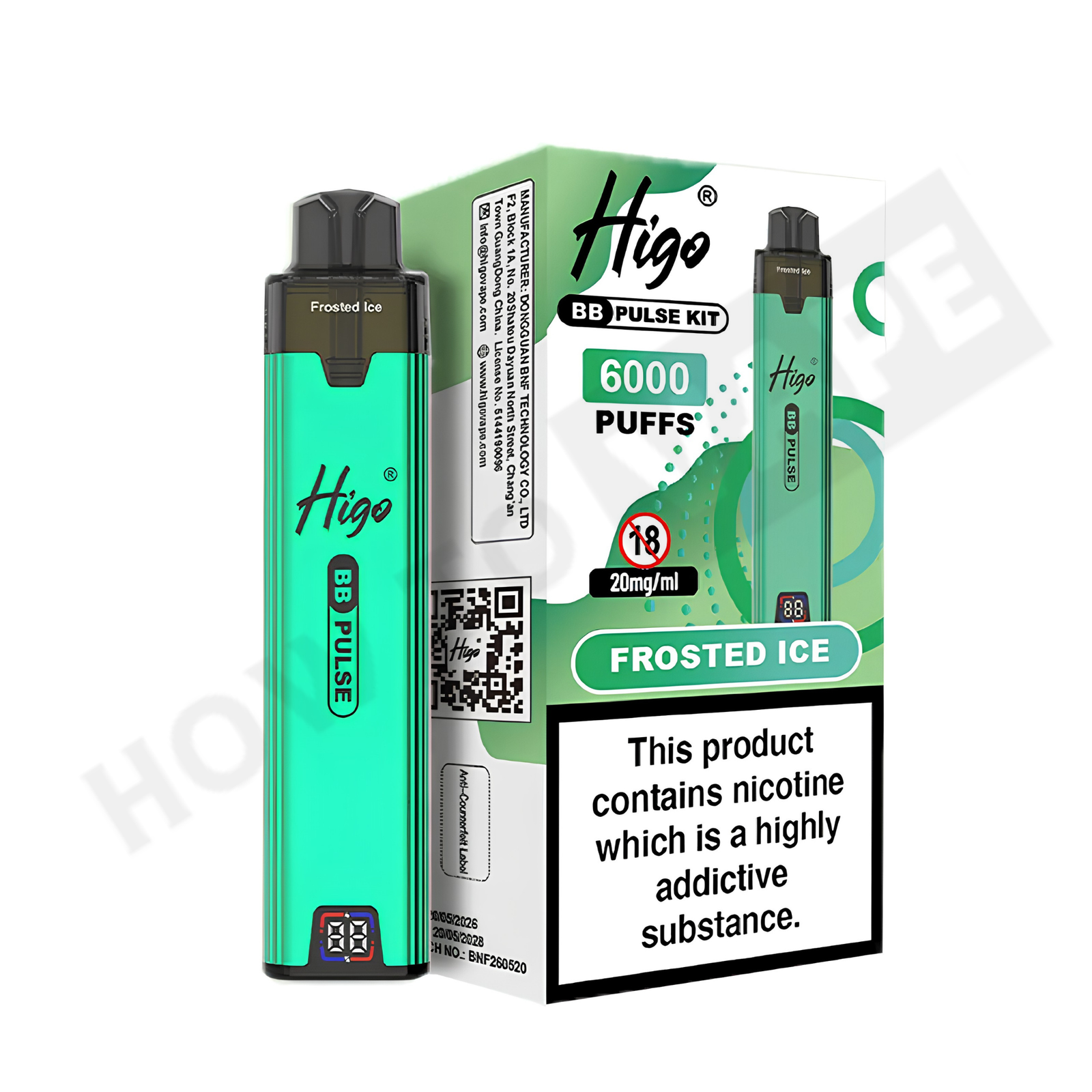 Higo BB Pulse 6000 Prefilled Pod Kit