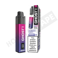 Vapes Bar Ghost Pro 8000+ Puffs Prefilled Pod Kit