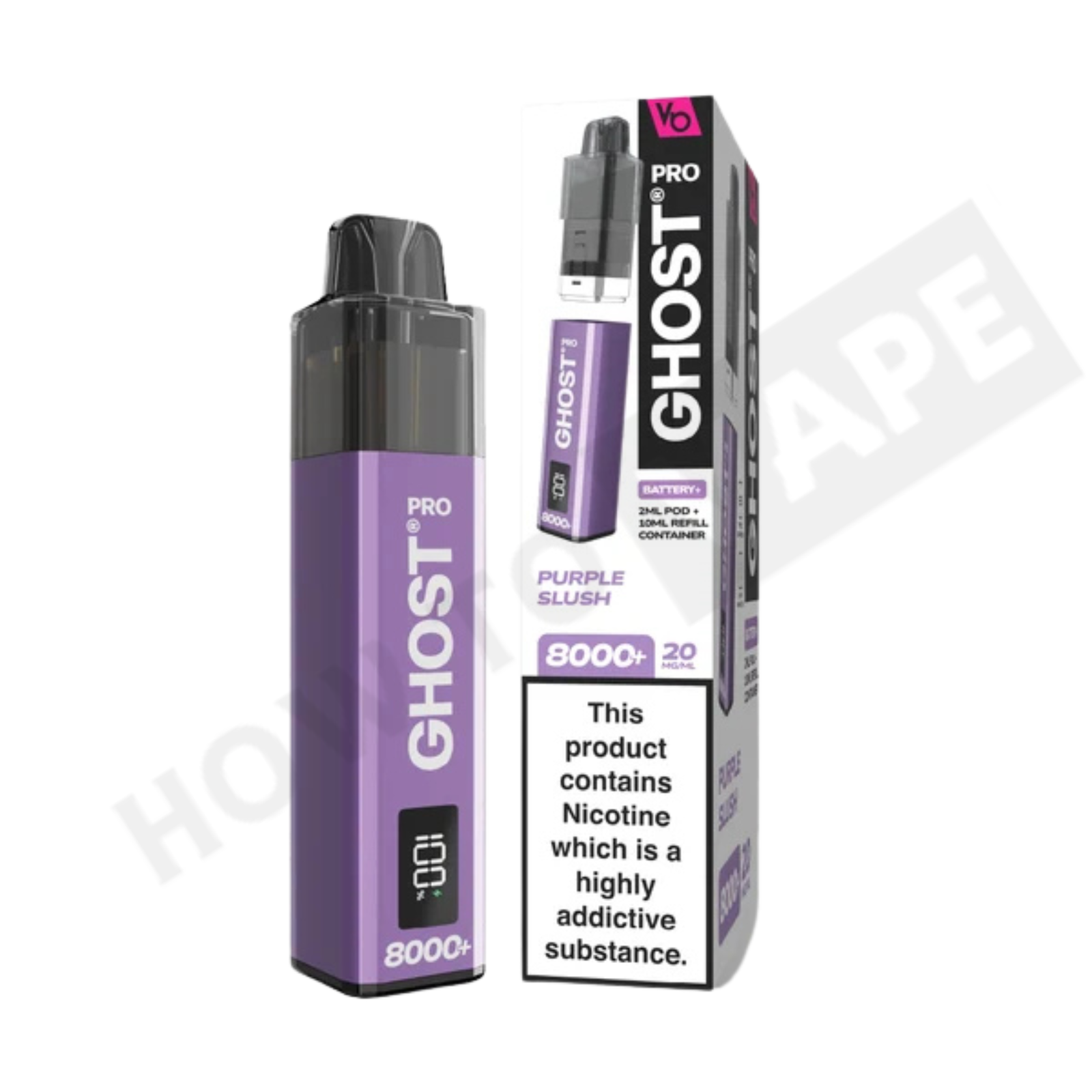 Vapes Bar Ghost Pro 8000+ Puffs Prefilled Pod Kit