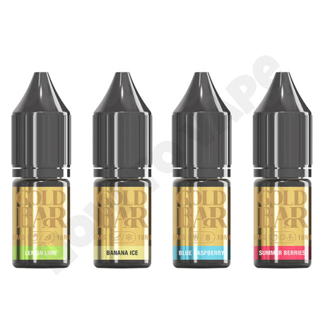 Gold Bar 10ml Nic Salts E-Liquid
