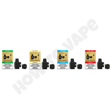 Gold Bar Apollo 20K Puffs Replacement Pods