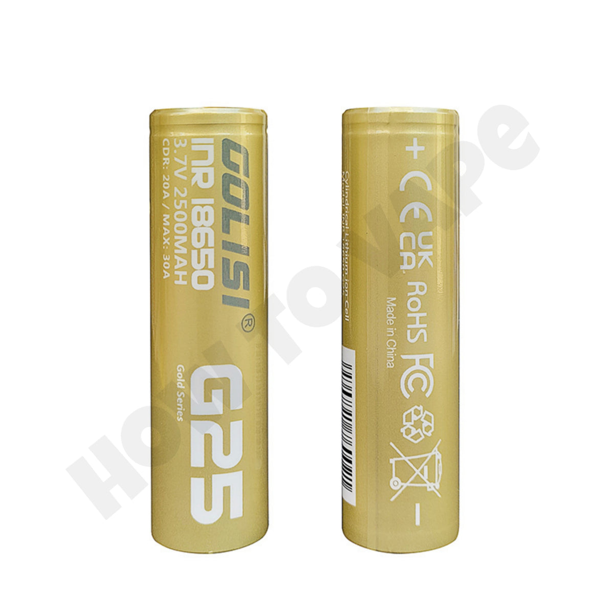 Golisi G25 18650 2500mAh Battery