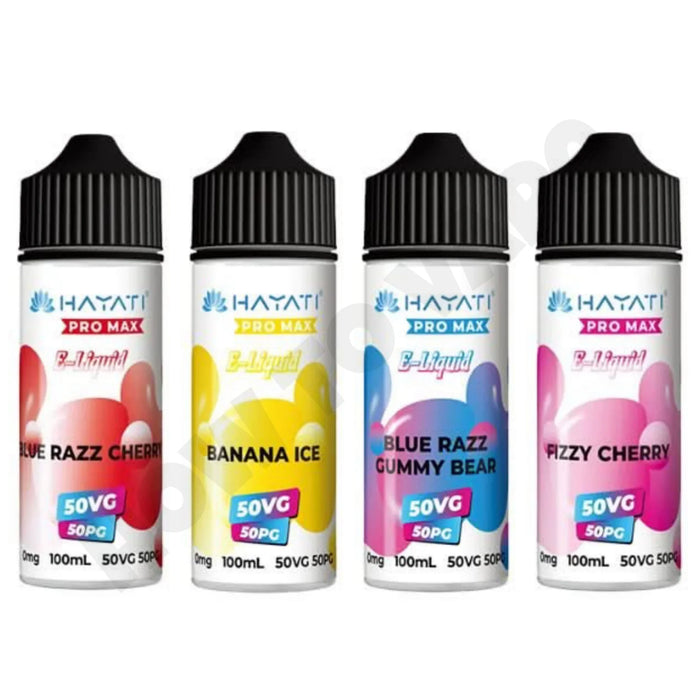 Hayati Pro Max 100ml 50/50 E-Liquids