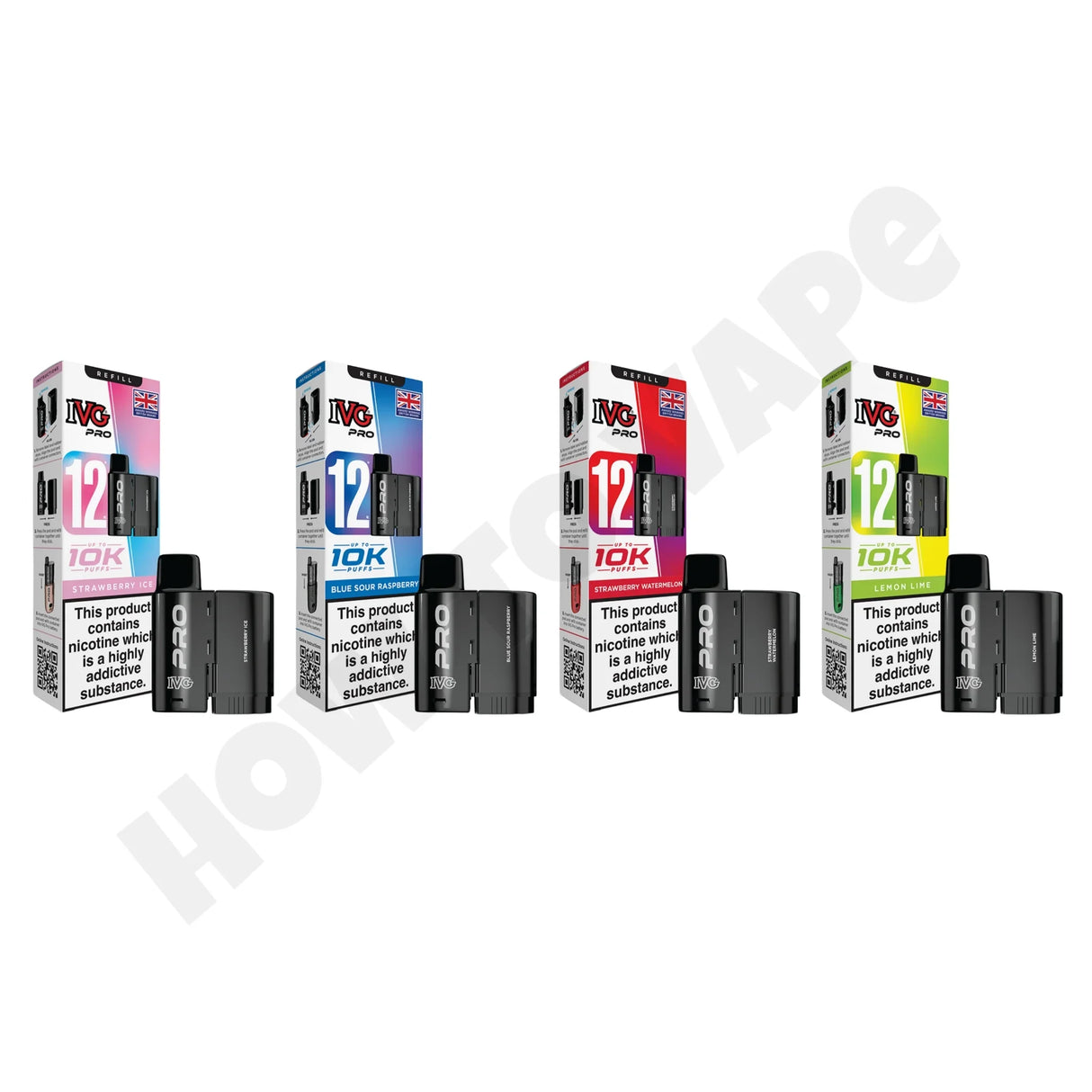 IVG Pro 12 Prefilled Replacement Pods

